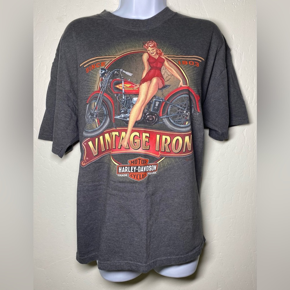 Harley Davidson Pinup Girl T-Shirt